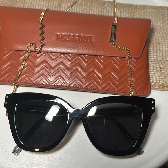 Missoni eyewear 0133/CS with magnetic clip on sun and a chain! - Picture 3 of 6
